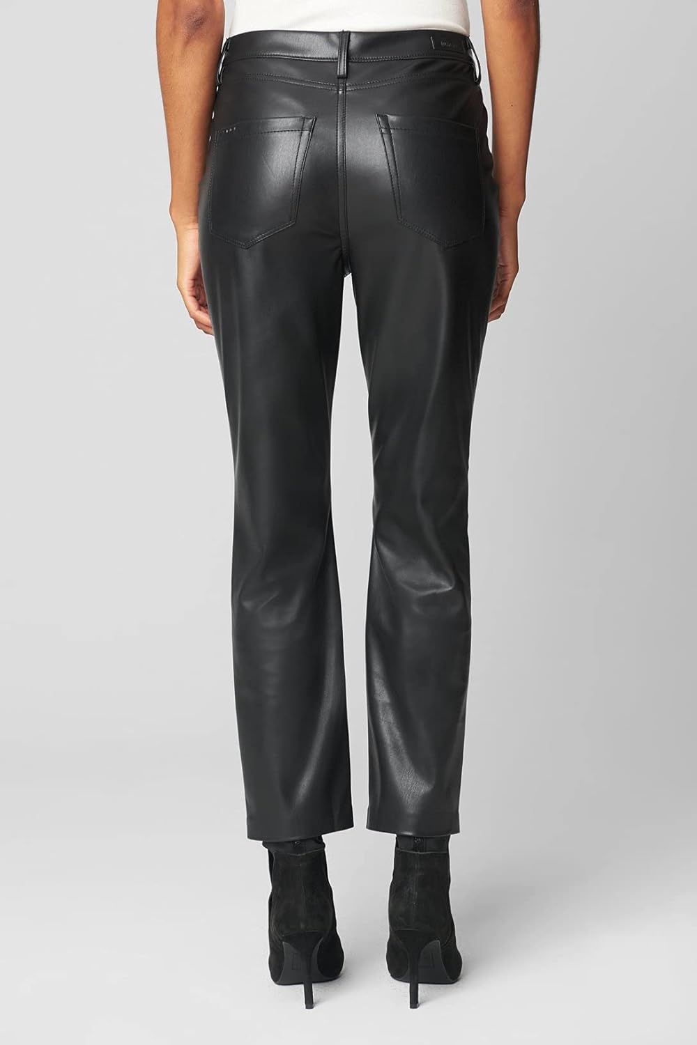 Womens High Rise Vegan Leather Pant, Comfortable & Stylish Leggings
